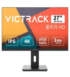 빅트랙 4K UHD 프리미엄 모니터, 68.58cm, 27FM6001U(일반)