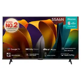 HISENSE 4K UHD LED 스마트TV, 139cm(55인치), 55A6N, 스탠드형, 방문설치