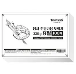 탐사 전문가용 도화지 220g 100p, 1개