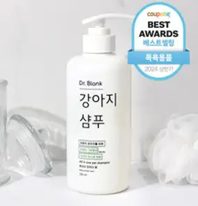 닥터블랭크 저자극 강아지 샴푸 베이비파우더향, 500ml, 1개